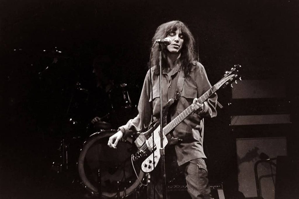 Patti Smith performing in the WDR broadcast 'Rockpalast' in Essen, Germany (1979)