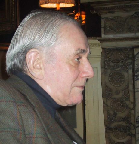 Kenneth Jay Lane in his apartment in New York City, New York, USA (2003)