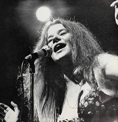 Janis Joplin featured on the cover of the 'Cash Box' magazine (1968)